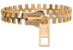 Gold bracelet Zipper