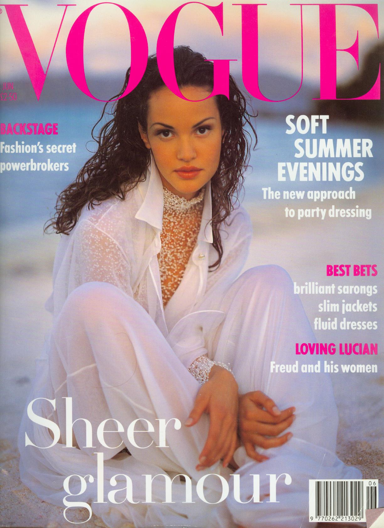 Vogue UK, June 1993 – Model Mum Material