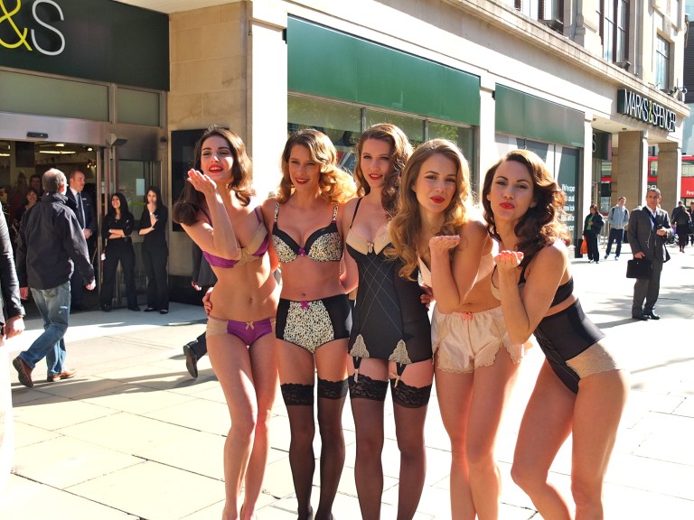 Veronica, Jocette Coote, Madeline, Annie and Genavieve