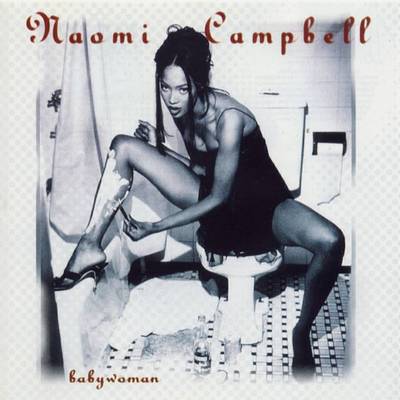 Naomi Campbell on Toilet