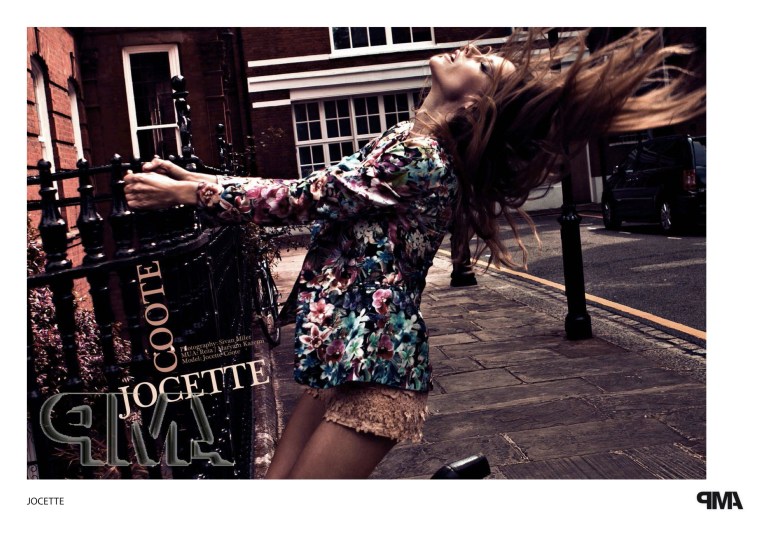 Jocette Coote Model Composite Card