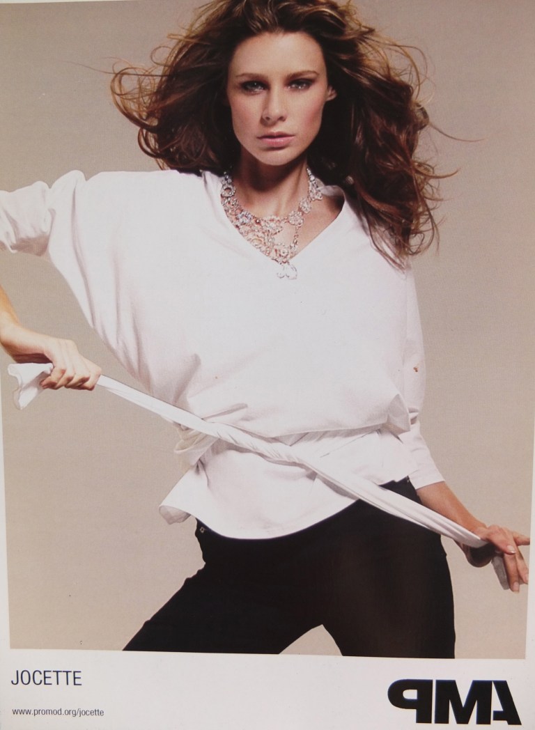 Jocette Coote Model Composite Card