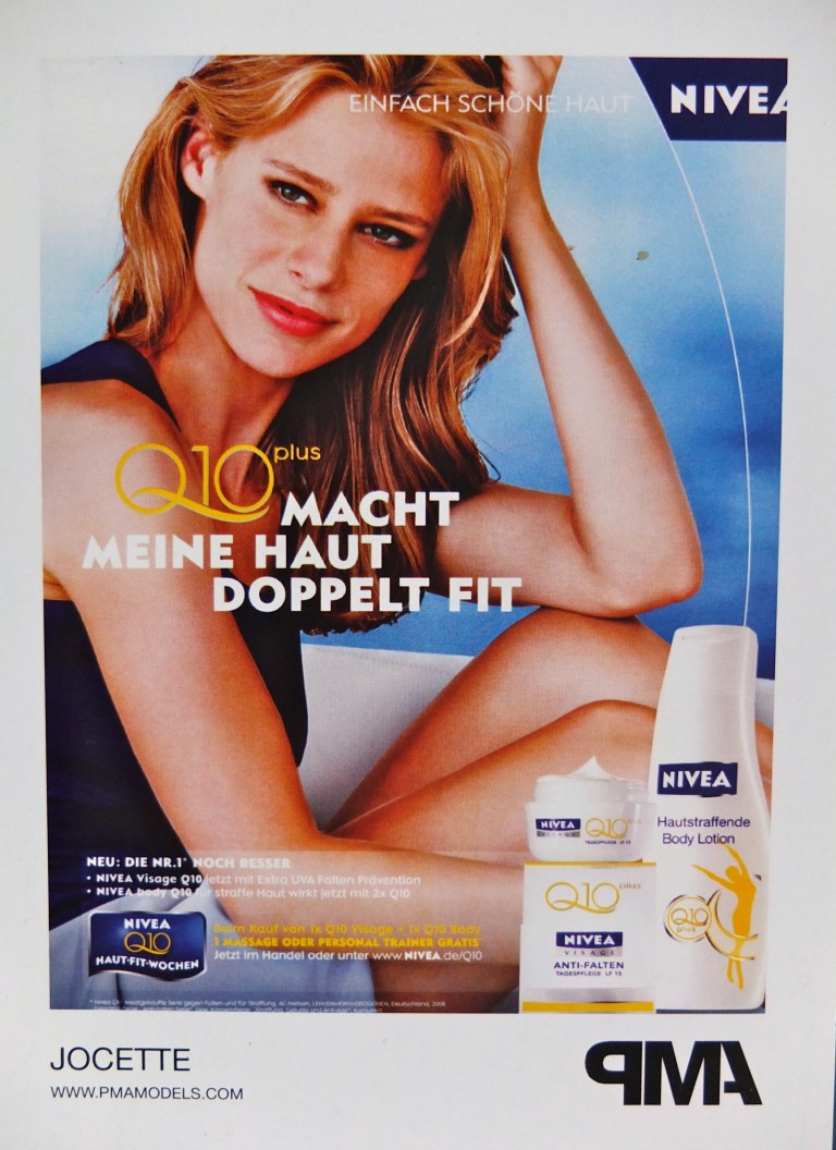 Jocette Coote Model Composite Card