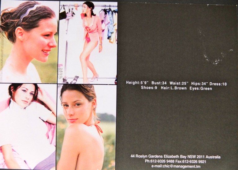Jocette Coote Model Card