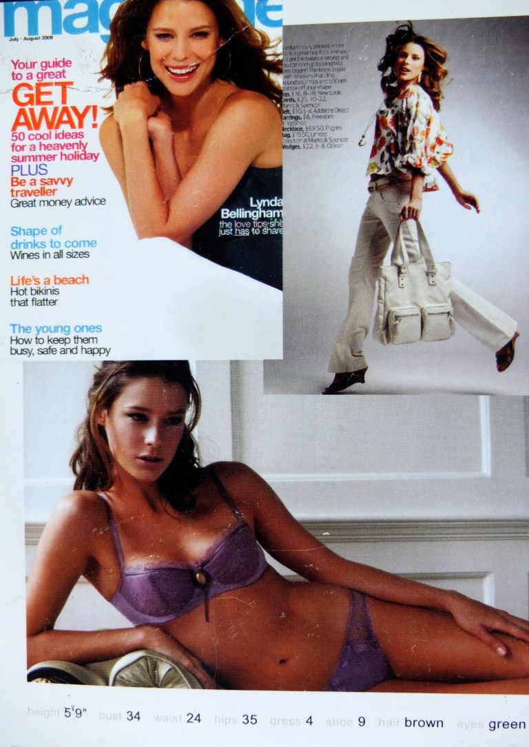 Jocette Coote Model Composite Card