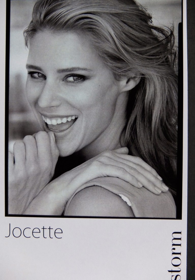 Jocette Coote Model Composite Card