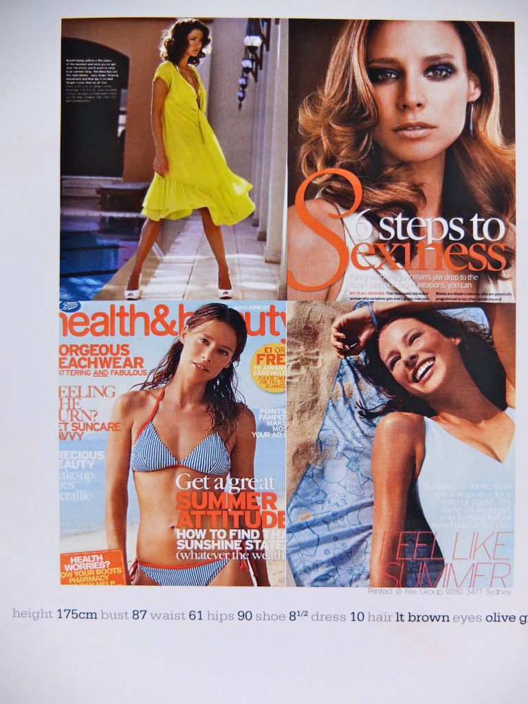 Jocette Coote Model Composite Card