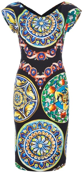 DOLCE & GABBANA Printed Dress