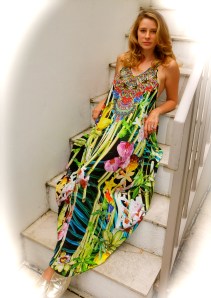 Jocette wears Camilla