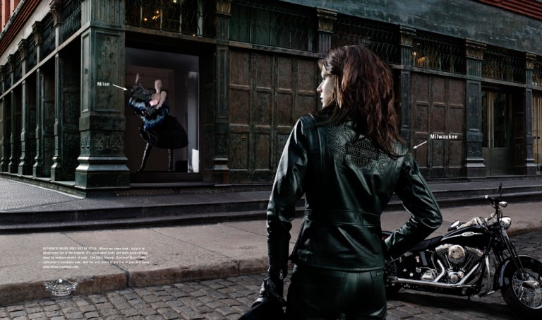 #ThrowbackThursday #Jocette for #HarleyDavidson in #NY