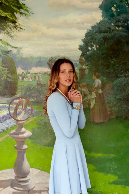 Jocette Wears Ganni With Bimba & Lola Accessories